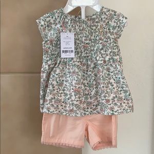 Clear out! Baby Girl 2-pc short set